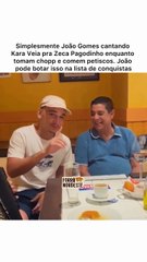 João Gomes Encanta ao Cantar Clássico de Kara Veia com Zeca Pagodinho 🎶