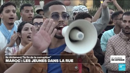 Maroc : les jeunes battent le pavé et demandent la "fin de la corruption"
