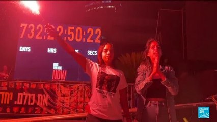 À Tel-Aviv, les familles des otages se sont rassemblées pour réclamer le retour de leurs proches