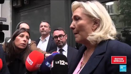 Démission de Lecornu : le RN appelle à une dissolution de l'Assemblée nationale