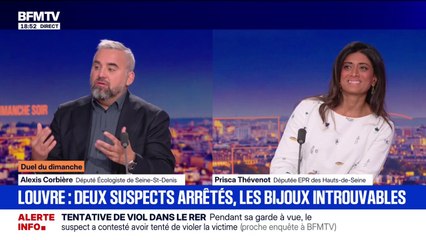 Cambriolage au Louvre: "Quand la police a les moyens, elle travaille vite", déclare Alexis Corbière, député (Écologiste et social)