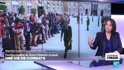 Derrière l'image : panthéonisation de Robert Badinter, une vie de combats