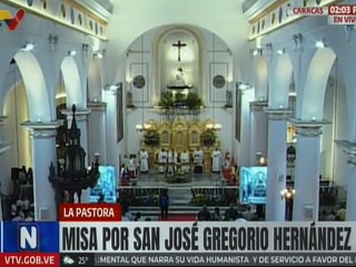 Caraqueños celebran el natalicio de San José Gregorio Hernández