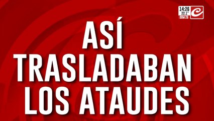 Tragedia en Misiones: así trasladaban los ataúdes
