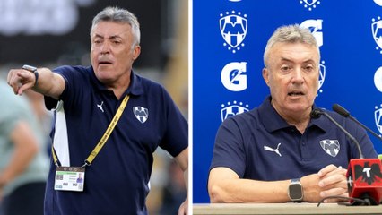 Domènec Torrent muestra molestia al ser cuestionado por la mala racha de Rayados: "Esto no es matemático”