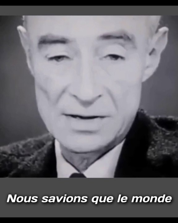 Regrets de Robert Oppenheimer (Fr)