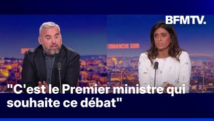 Budget: débat entre Alexis Corbière, député (Écologiste et social) et Prisca Thévenot, députée (EPR)