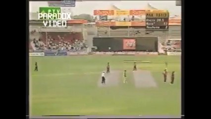 1999, Coca-Cola Champions Trophy | Pakistan vs West Indies, 6th Match at Sharjah