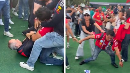 GP de México: se registra enfrentamiento entre aficionados en inmediaciones del Autódromo Hermanos Rodríguez