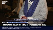 "Je l'ai vu poser sa bouche sur la sienne": Marguerite, la passagère qui a filmé l'agression de Jhordana dans le RER C, témoigne sur BFMTV