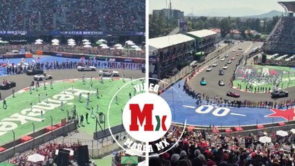 GP de México: Pilotos de la F1 hacen en tradicional desfile en el Autódromo Hermanos Rodríguez