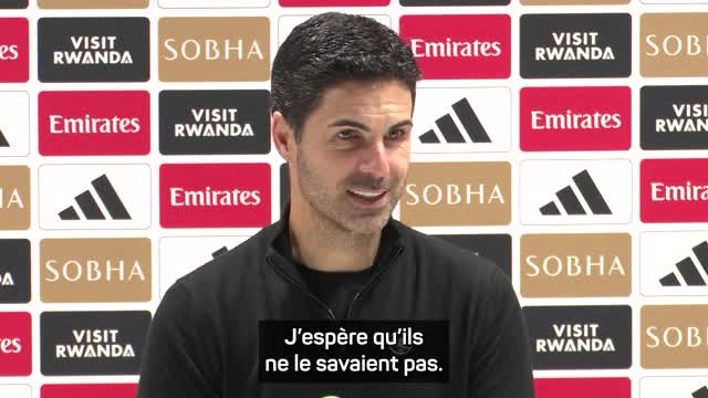 Arsenal - Arteta : "Un week-end très positif pour nous"