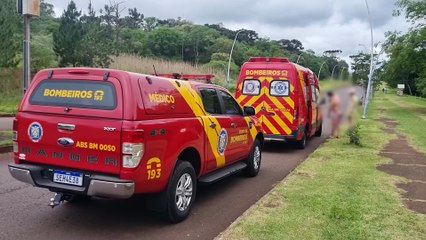 Mulher tem o dedo amputado ao sofrer acidente na Região do Lago em Cascavel