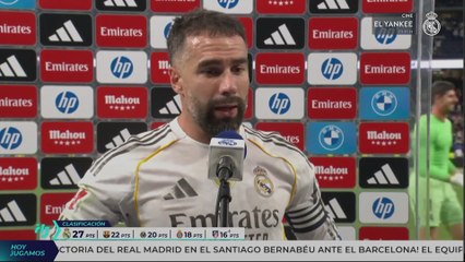 Zona mixta completa Real Madrid tras el Clásico