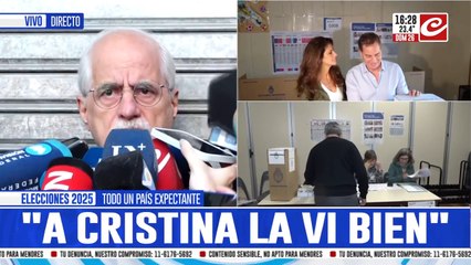 Habla Jorge Taiana: "A Cristina la vi bien"