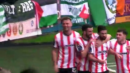 Derry City clinch win over Shamrock Rovers