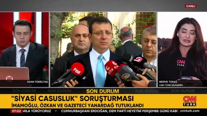 SON DAKİKA HABERİ: Casusluk soruşturması! Ekrem İmamoğlu, Necati Özkan ve Merdan Yanardağ için tutuklama kararı