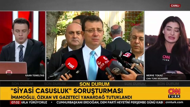 SON DAKİKA HABERİ: Casusluk soruşturması! Ekrem İmamoğlu, Necati Özkan ve Merdan Yanardağ için tutuklama kararı
