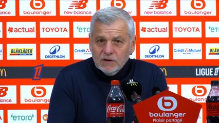 Bruno Genesio encense Félix Correia après ses premiers buts : « Ça commençait à lui peser un petit peu, il le mérite » - Foot - Ligue 1 - Lille