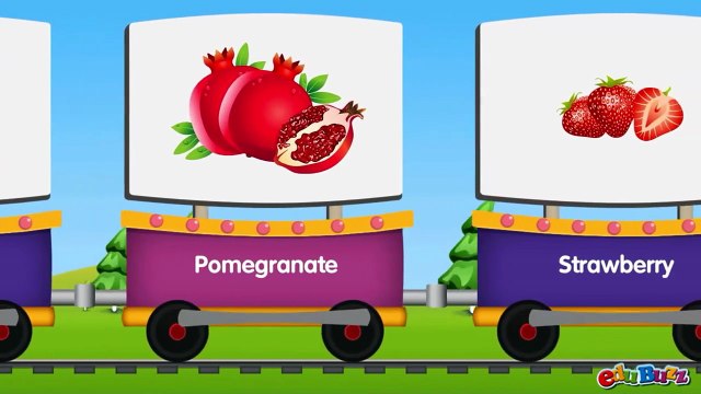 Learn Fruits for kids _ The Fruits Train (REUPLOADED)