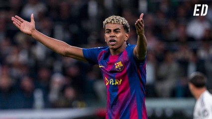 Lamine Yamal no tuvo su día en El Clásico