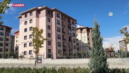 Yüzyılın Konut Projesi'nde örnek daireler görüntülendi