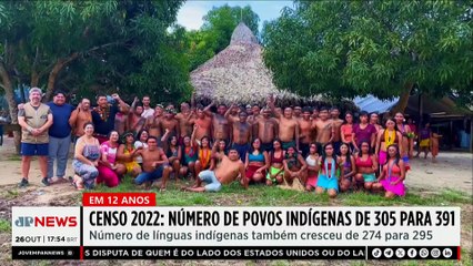 Censo mostra que Brasil tem 391 etnias e 295 línguas indígenas