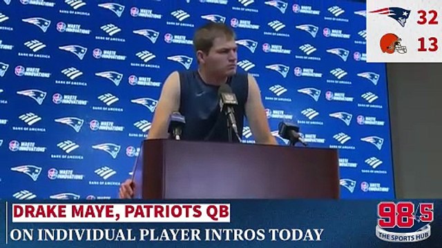 Vrabel & Maye on Player Intros