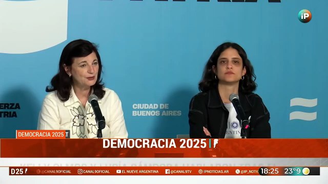 Kelly Olmos y Lucía Cámpora hablaron tras el cierre de los comicios