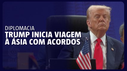 Trump inicia importante viagem à Ásia com acordos