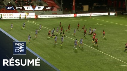 PRO D2 Saison 2025-2026 J08 - Résumé Oyonnax Rugby - Provence Rugby