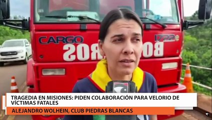 Tragedia en Misiones piden Colaboración para velorio de víctimas fatales