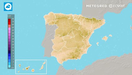 Lluvias casi generales en España