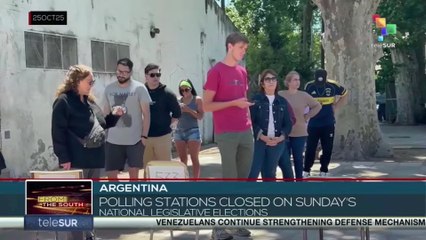 Argentina | Polling stations closed on Sunday's national legislative elections