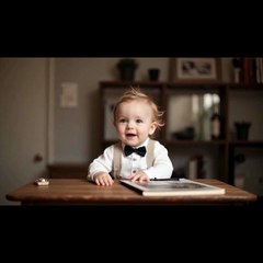 BABY Reviews Food Like a Pro Critic! 🤣 #Shorts