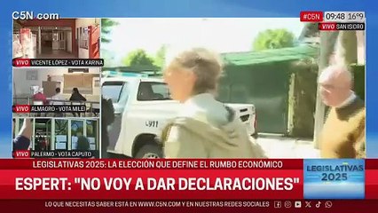 Espert confundió a su esposa con su chofer