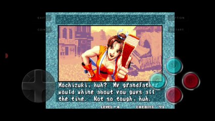 Fatal Fury 3 Mai Shiranui vs Sokaku Mochizuki luta completa
