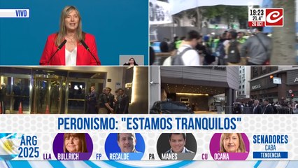 Habla Fuerza Patria: "Estamos tranquilos"