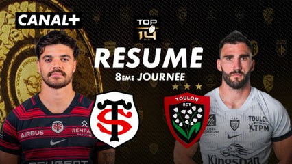 Le résumé de Toulouse / Toulon - TOP 14 - 8ème journée