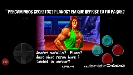 Fatal Fury 3 Accident falas traduzidas para o português