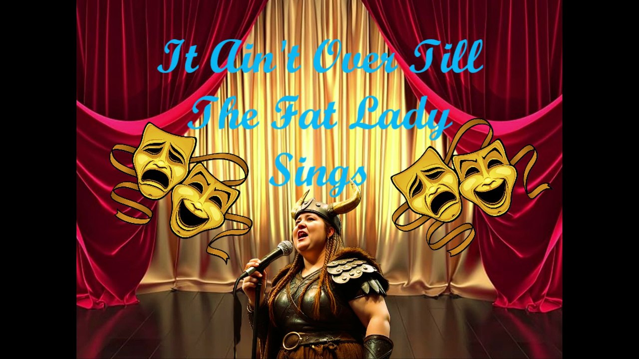 It Ain't Over Till The Fat Lady Sings (song)