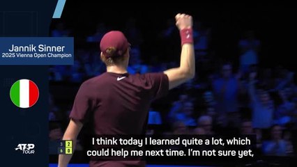 Sinner improves head-to-head record v Zverev as he lands Vienna title