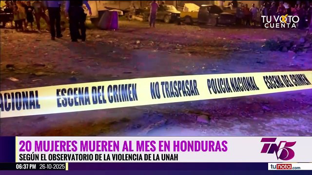 Suman 203 muertes violentas de mujeres en lo que va del año en Honduras