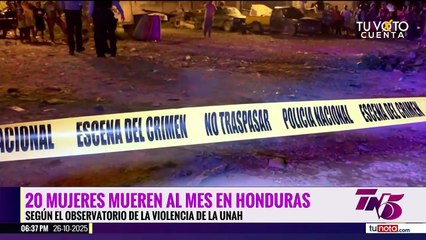 Suman 203 muertes violentas de mujeres en lo que va del año en Honduras