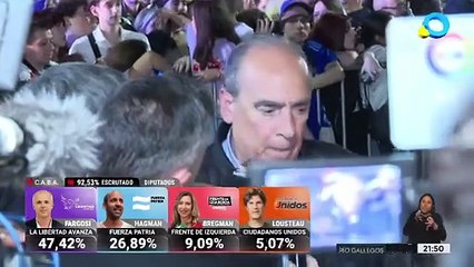 Guillermo Francos: "ahora tenemos un numero importante de diputados"