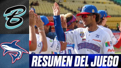 Resumen del juego Bravos de Margarita vs Tiburones de La Guaira | 26 de octubre de 2025