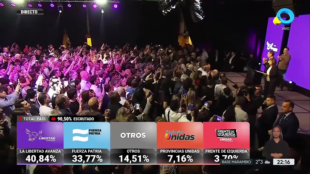Patricia Bullrich: "hoy la sociedad le dio a este proyecto un apoyo enorme a lo largo y ancho de la Argentina"