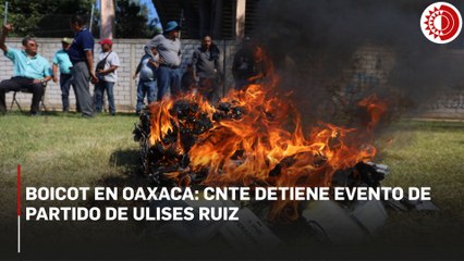 Boicotea la CNTE asamblea de partido que quiere fundar Ulises Ruiz en Oaxaca