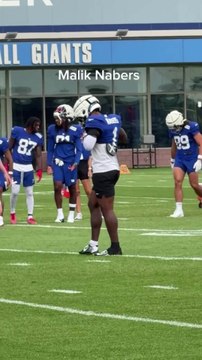 Giants training camp on Thursday 7/31