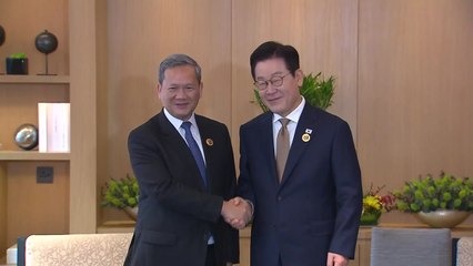 한-캄보디아 정상회담…'스캠 범죄' 대응 논의 / YTN